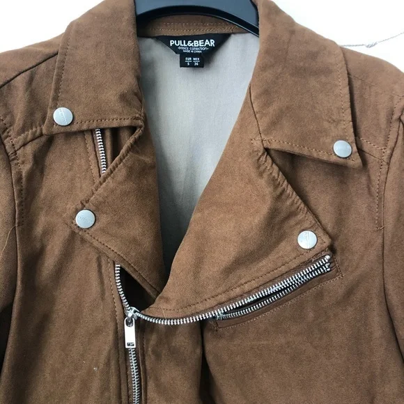 Pull & Bear Suede Jacket - Picture 5 of 6